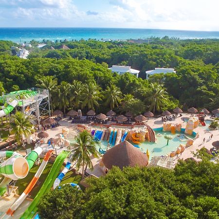 Sandos Caracol Eco Resort All Inclusive (Adults Only) Playa del Carmen Esterno foto Aerial view of Xel-Há