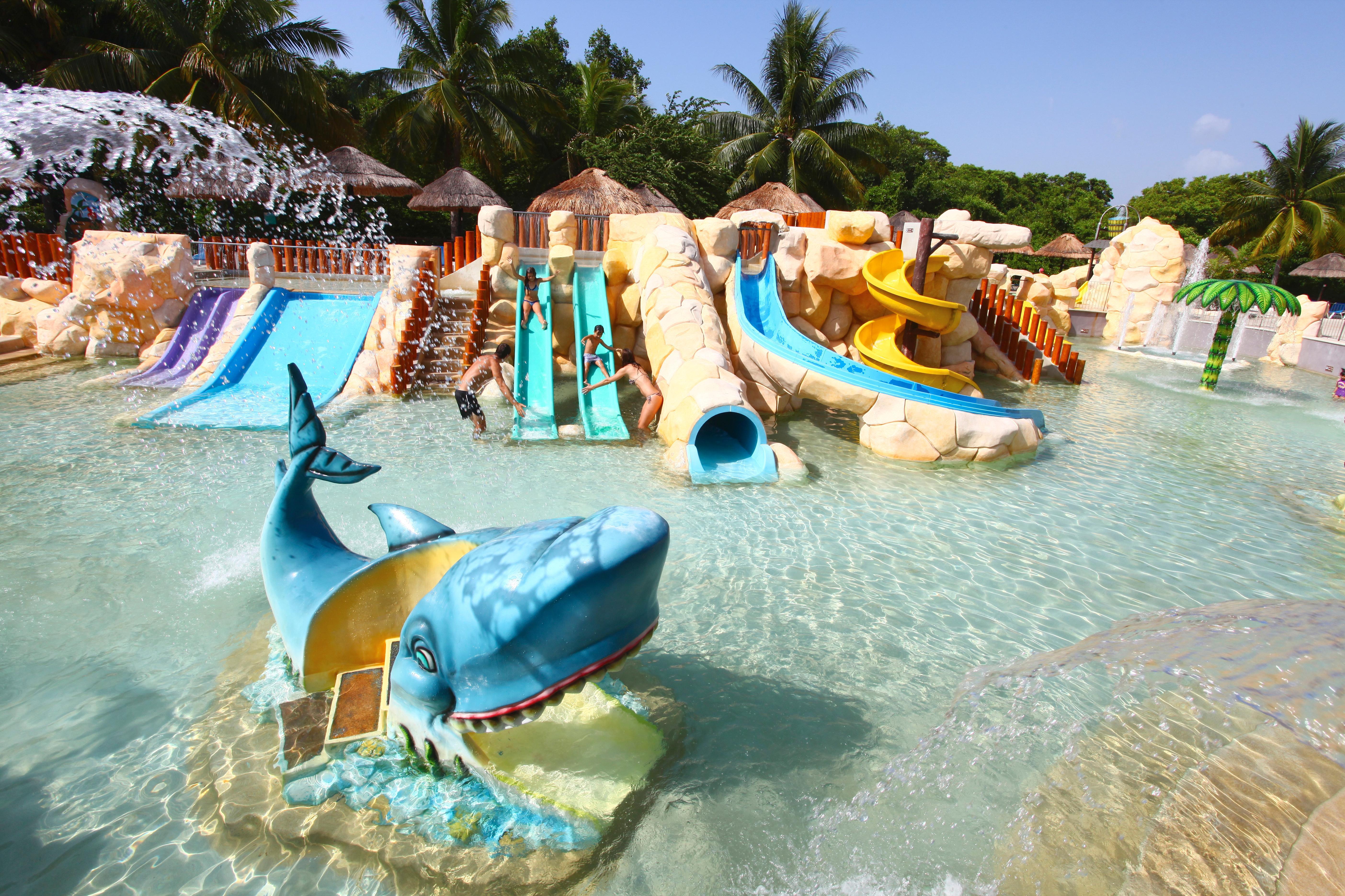 Sandos Caracol Eco Resort All Inclusive (Adults Only) Playa del Carmen Esterno foto Water park in Thailand
